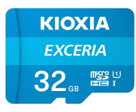 KIOXIA 32GB microSDHC Exceria 100MB/s C10 UHS-I U1 - 636679 - zdjęcie 1